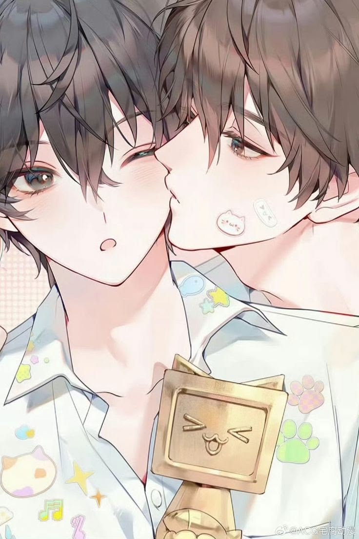 Ảnh anime boylove hôn nhau