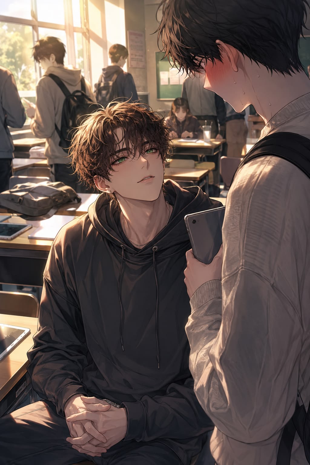 Ảnh anime boylove ngại ngùng 