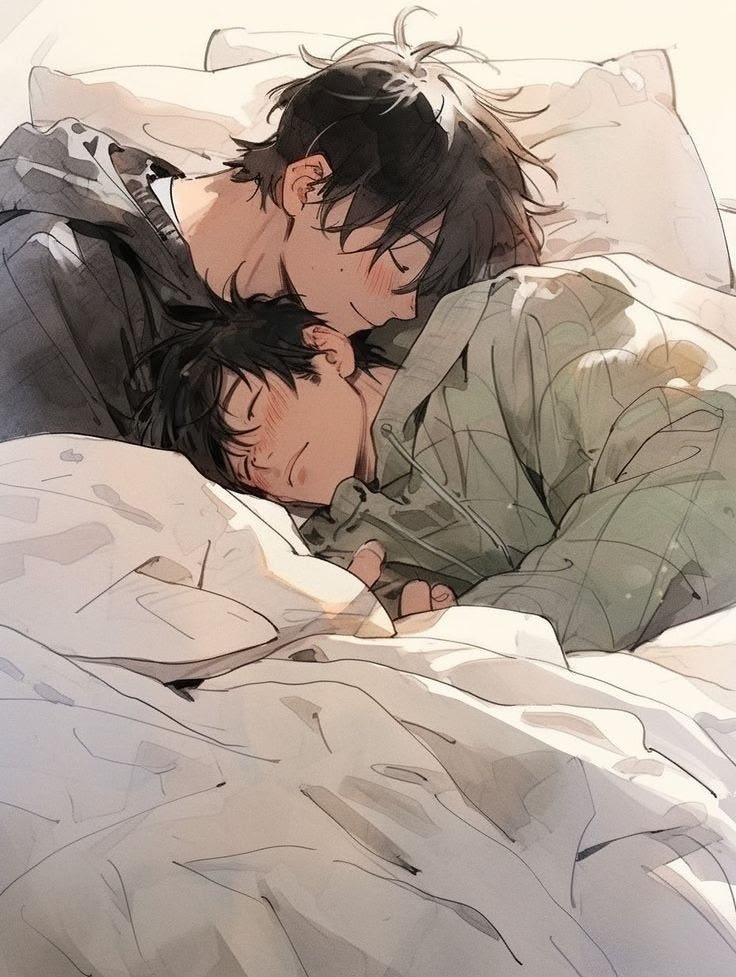 Ảnh anime boylove ôm nhau ngủ