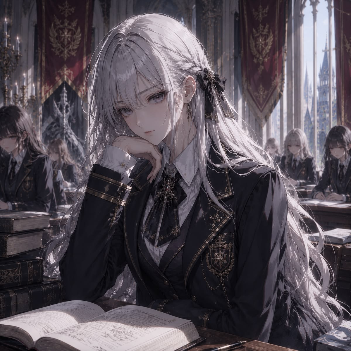 100+ hình ảnh anime nữ lạnh lùng, vô cảm và cool ngầu nhất 17 Ảnh anime nữ ngầu lạnh lùng dọc làm hình nền điện thoại