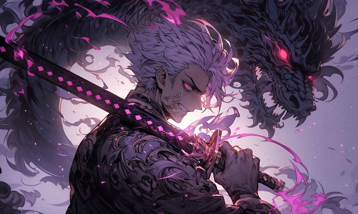 Ảnh anime siêu ngầu 4K cho máy tính PC