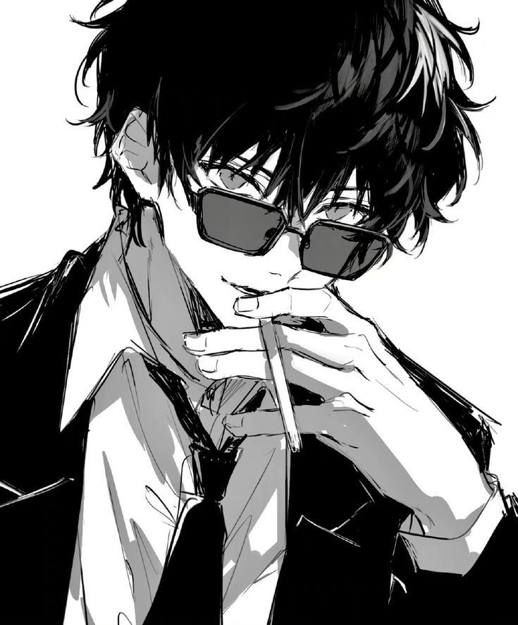 TOP 100+ avatar anime đẹp, cute và cực chất làm ảnh đại diện 12 Ảnh avatar anime đeo kính râm cool ngầu