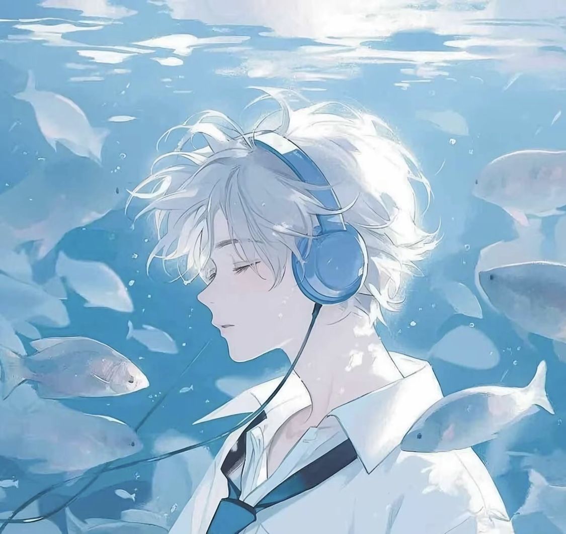 99+ Avatar anime nam đẹp, cool ngầu và cuốn hút nhất 4 Ảnh avatar anime nam đeo tai nghe
