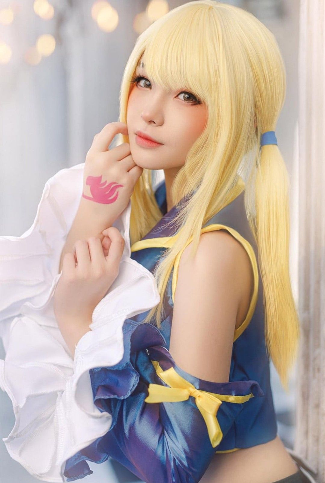 101+ Cosplay anime nữ, gái xinh cosplay anime nữ ấn tượng 10 Ảnh cosplay anime nữ Lucy Heartfilia bãi biển