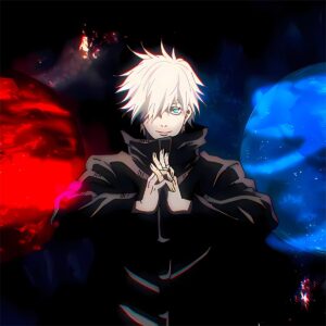 Ảnh Gojo satoru manga thủ ấn cực ngầu