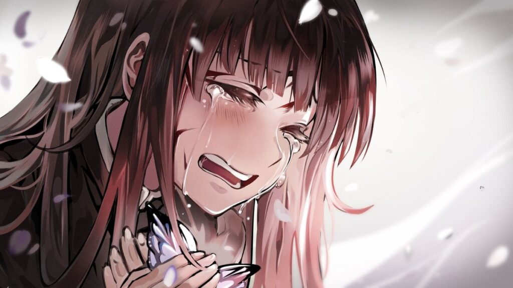 Ảnh sad anime girl