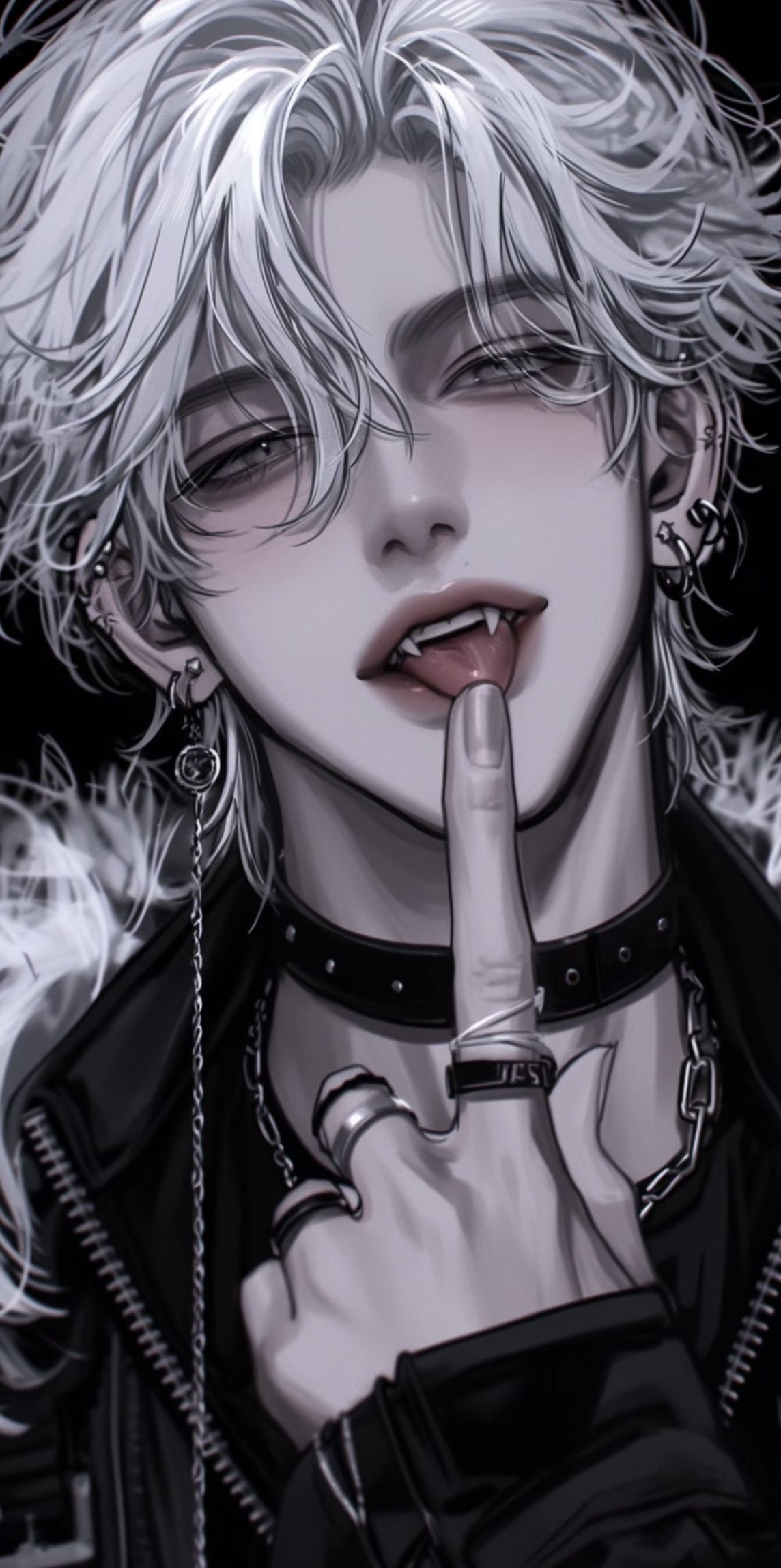 Anime bad boy ánh nhìn lạnh lùng cuốn hút