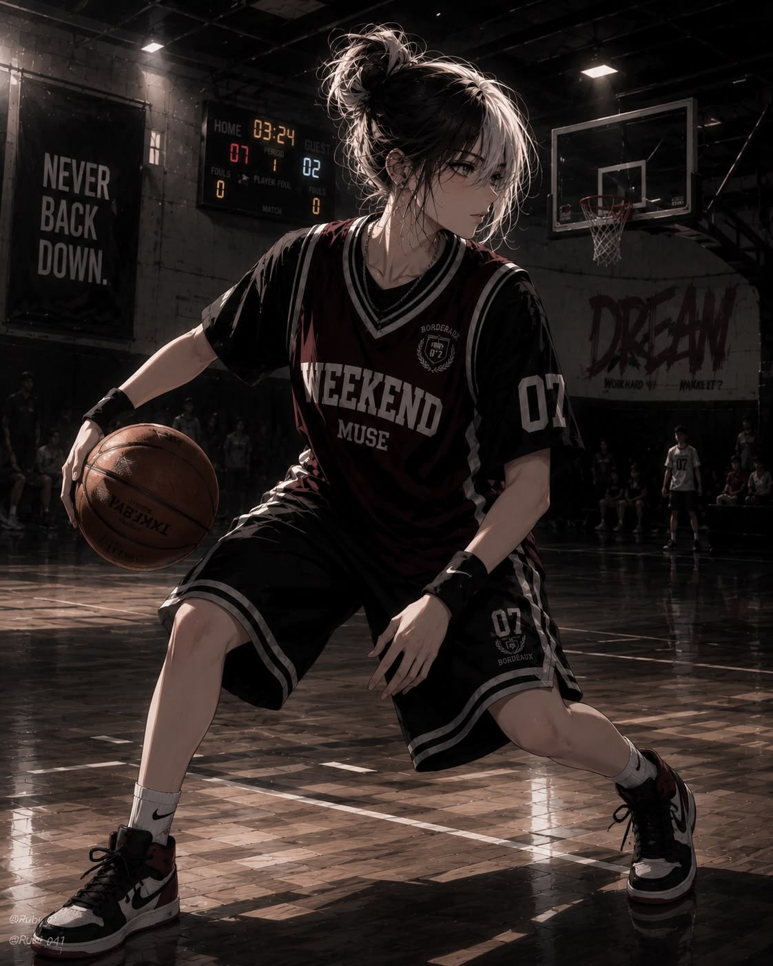155+ Hình ảnh anime bad girl, cá tính & cool ngầu nhất 10 Anime bad girl diện đồ thể thao sporty phong cách