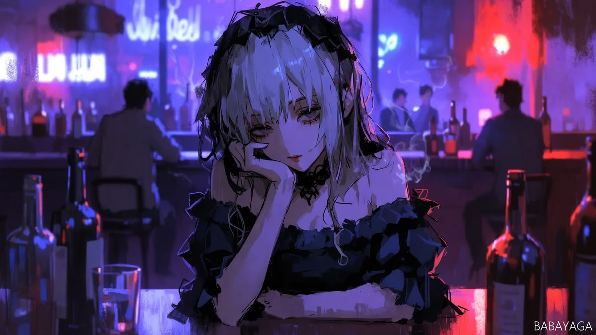155+ Hình ảnh anime bad girl, cá tính & cool ngầu nhất 14 Anime bad girl phong cách goth nổi bật