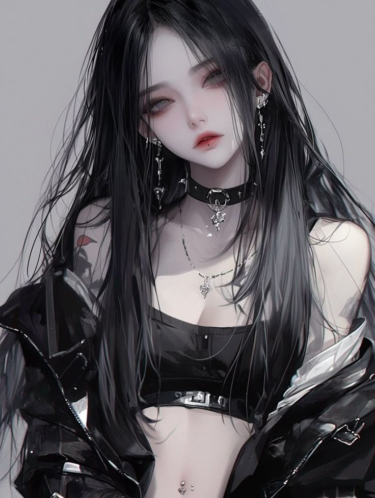 155+ Hình ảnh anime bad girl, cá tính & cool ngầu nhất 7 Anime bad girl streetwear croptop nổi loạn