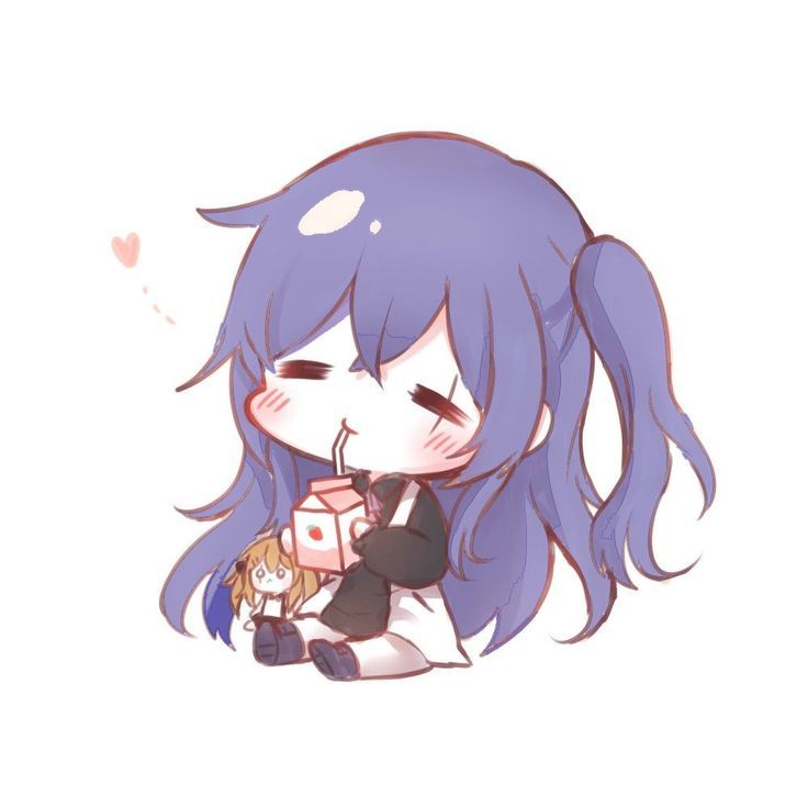 TOP 100+ avatar anime đẹp, cute và cực chất làm ảnh đại diện 6 Avatar ảnh anime chibi hộp sữa