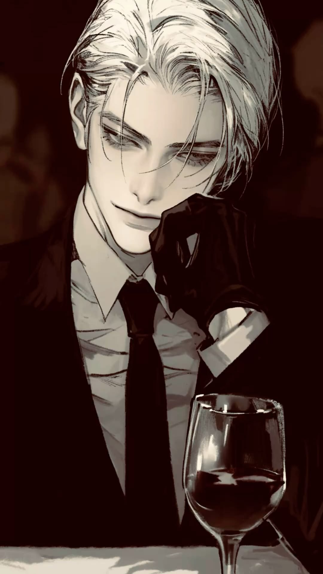 99+ Avatar anime nam đẹp, cool ngầu và cuốn hút nhất 5 Avatar anime nam vuốt tóc lãng tử