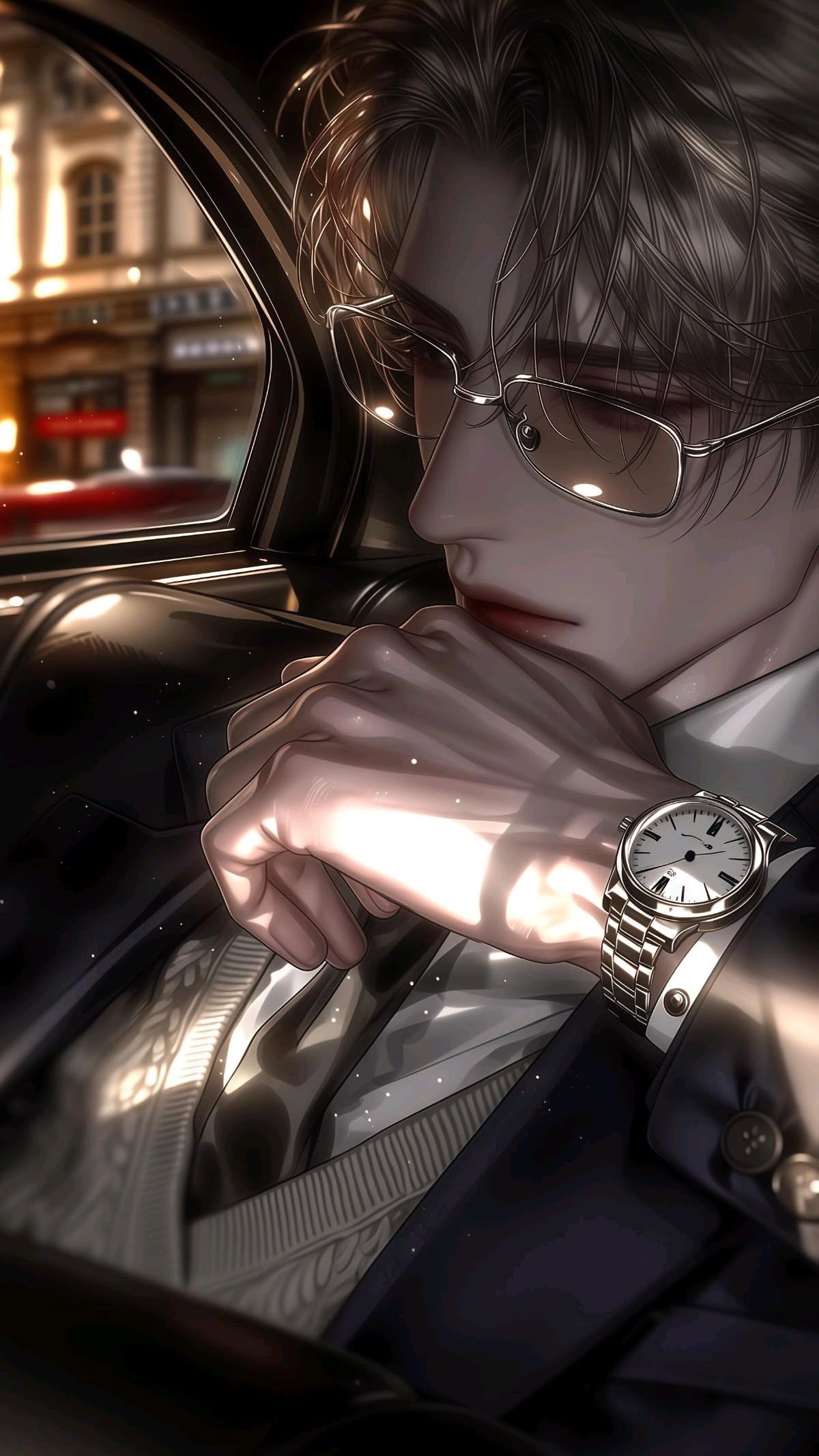 Bad boy anime góc nghiêng thần thái đỉnh cao