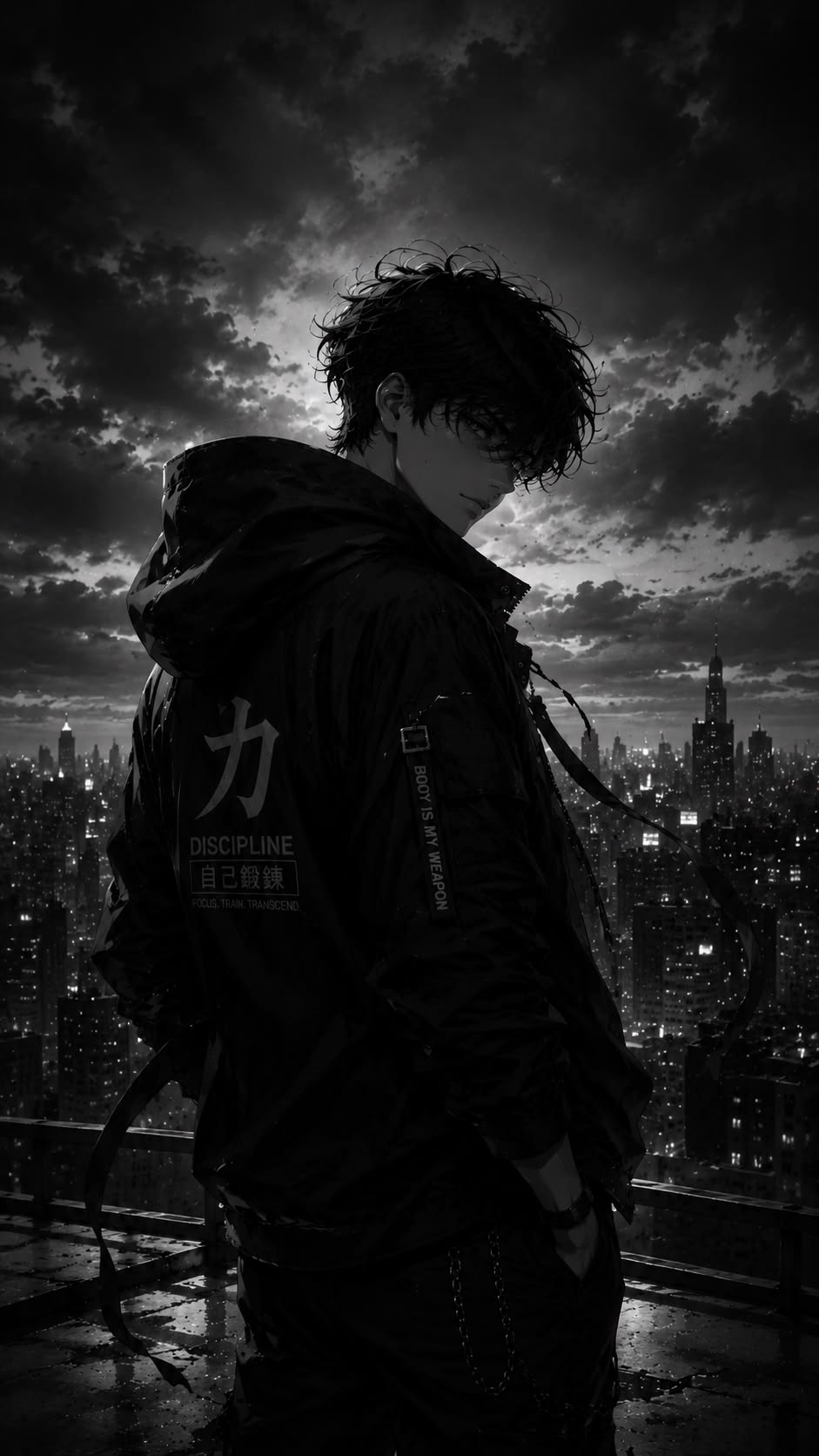 Bad boy anime phong cách streetwear