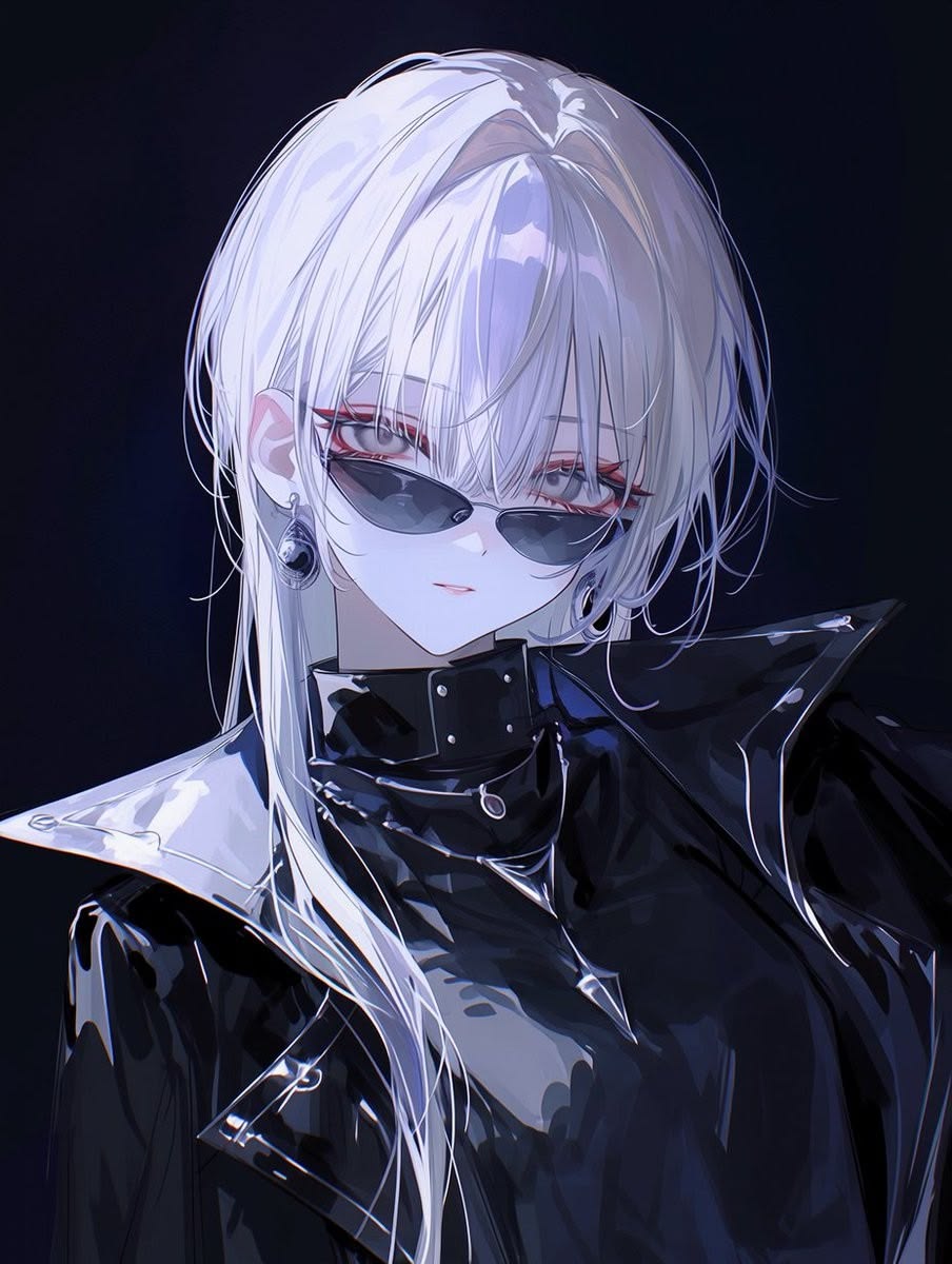155+ Hình ảnh anime bad girl, cá tính & cool ngầu nhất 6 Bad girl anime đeo kính râm cool ngầu