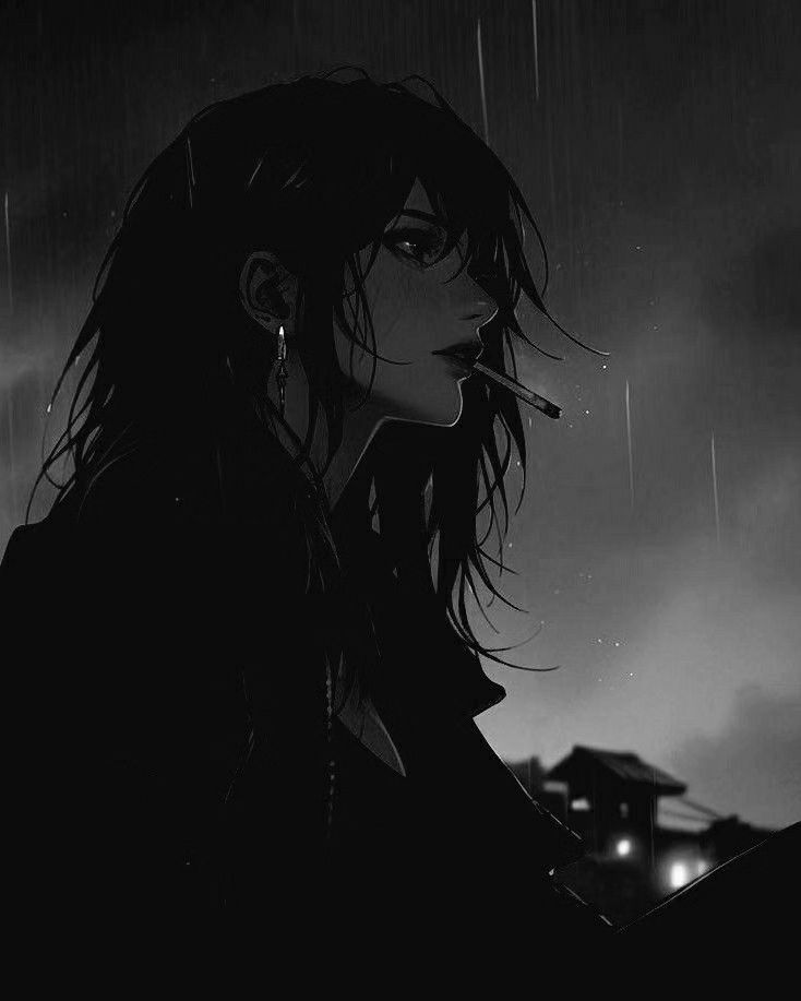 155+ Hình ảnh anime bad girl, cá tính & cool ngầu nhất 16 Bad girl anime trắng đen
