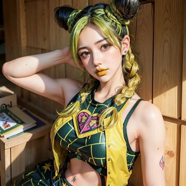 101+ Cosplay anime nữ, gái xinh cosplay anime nữ ấn tượng 5 Cosplay anime nữ bổ mắt Jolyne Cujoh