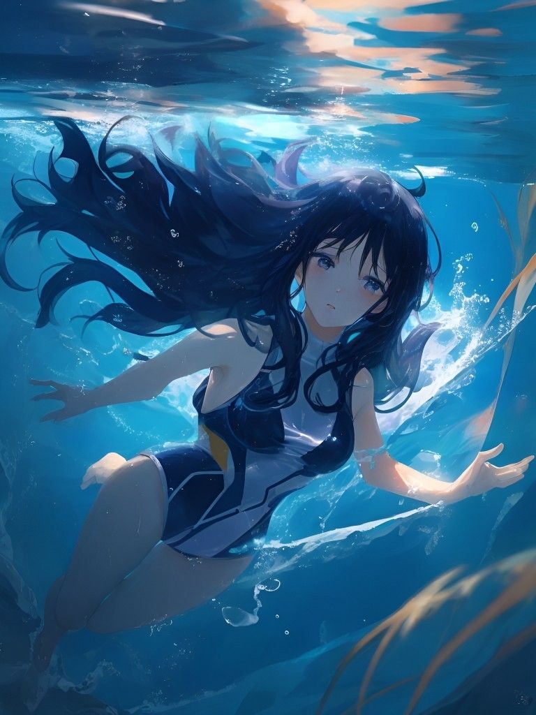 55+ Ảnh anime sexy, gái anime quyến rũ & cuốn hút nhất 7 Gái anime sexy diện trang phục bơi sành điệu