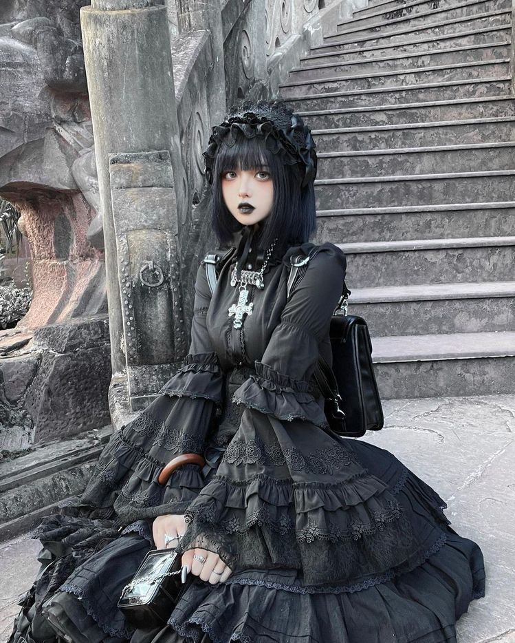 101+ Cosplay anime nữ, gái xinh cosplay anime nữ ấn tượng 20 Gái xinh cosplay nhân vật anime nữ gothic lolita