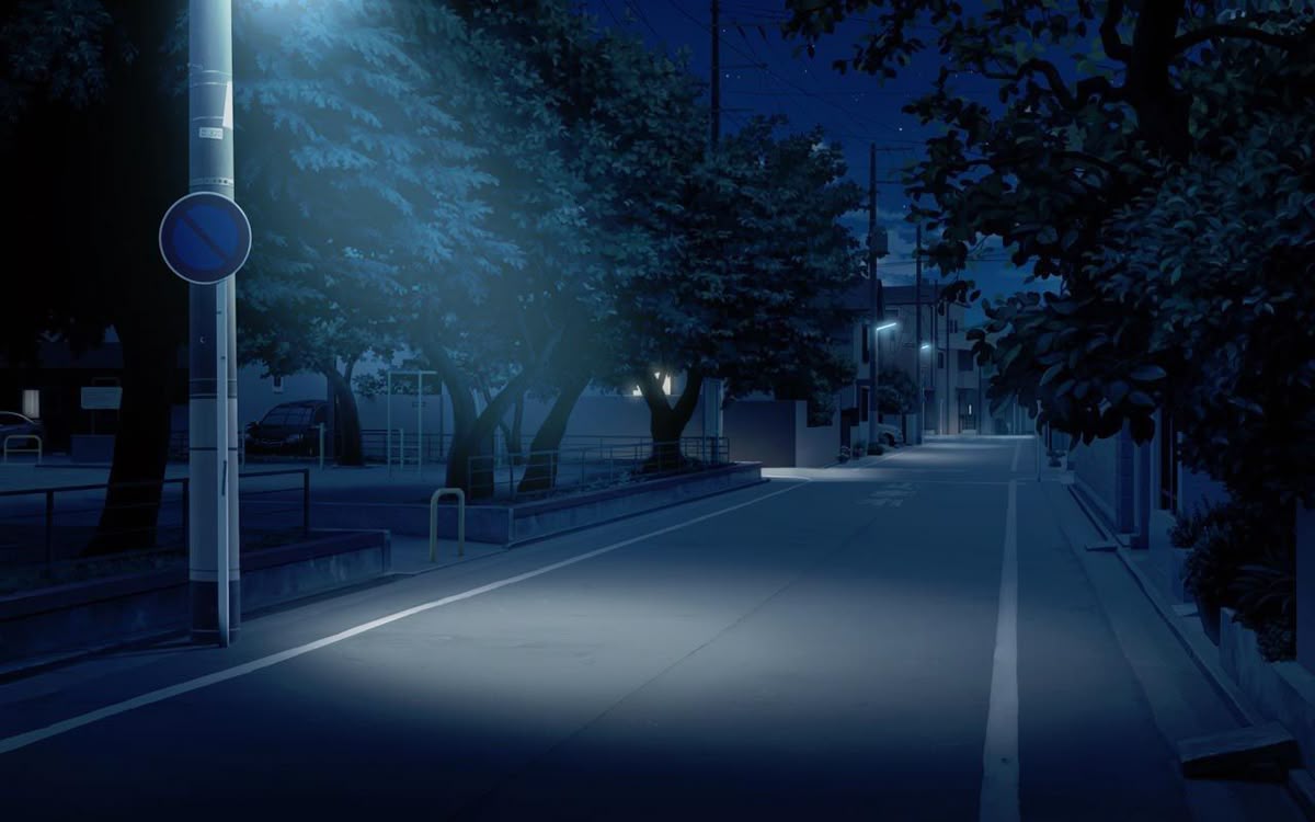 699+ Ảnh anime buồn, tâm trạng và đong đầy cảm xúc nhất 16 Hình ảnh anime buồn con đường đêm hiu hắt