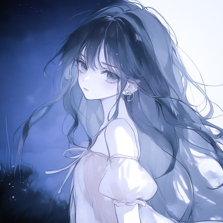 699+ Ảnh anime buồn, tâm trạng và đong đầy cảm xúc nhất 11 Hình ảnh anime buồn tóc bay trong gió chiều