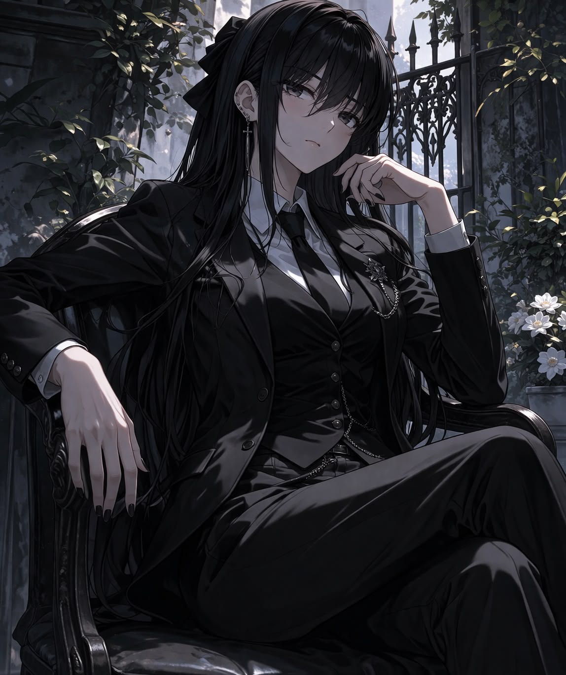199+ Hình ảnh Anime nữ đẹp, dễ thương, đầy đủ phong cách 15 Hình ảnh anime nữ lạnh lùng bí ẩn