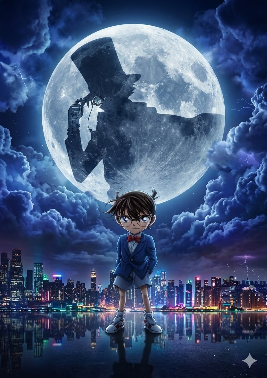 Hình ảnh conan siêu ngầu