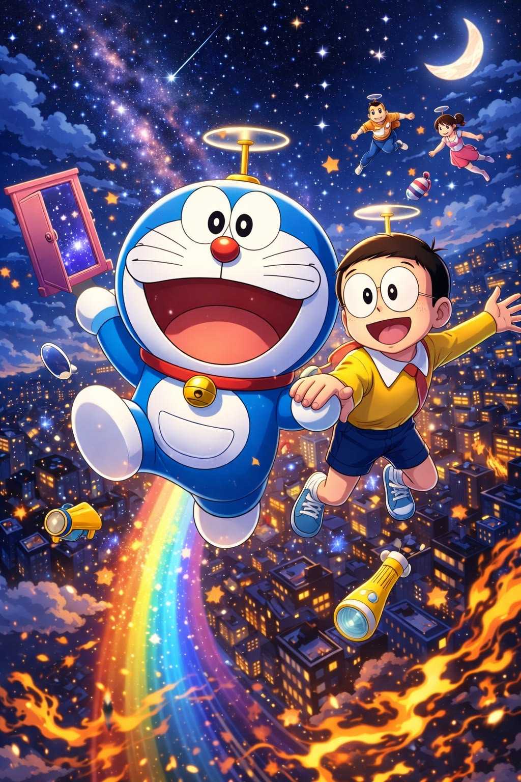 Hình ảnh Doremon cute bảo bối