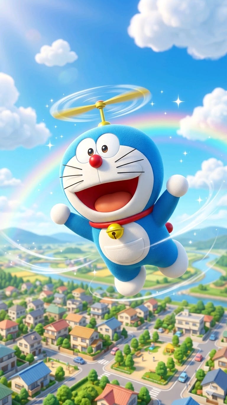 Hình ảnh Doremon cute dễ thương