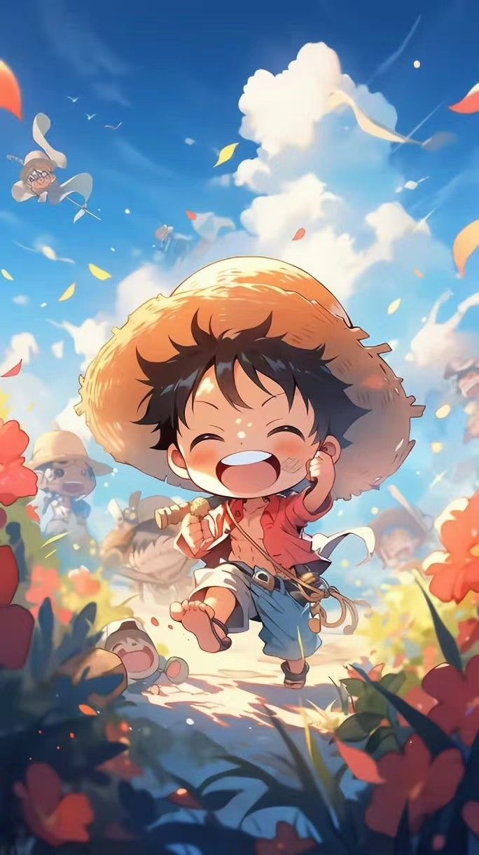 20+ Hình Luffy đẹp, hình nền Luffy Gear 5 cực ngầu cho điện thoại, PC 11 Hình ảnh Luffy chibi siêu dễ thương