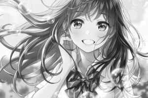 Hình ảnh manga trắng đen