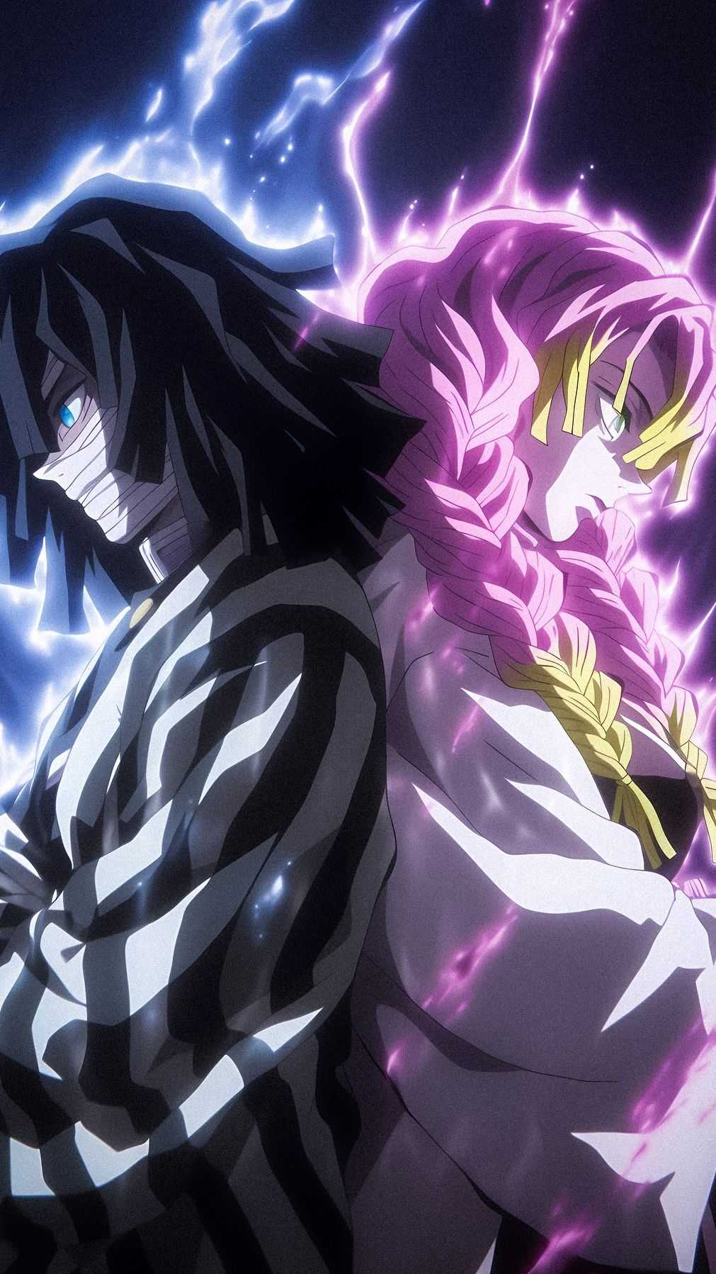 222+ Hình ảnh Mitsuri Kanroji cực xinh, ngọt ngào cho fan anime 10 Hình ảnh mitsuri sát cánh cùng Xà Trụ Obanai