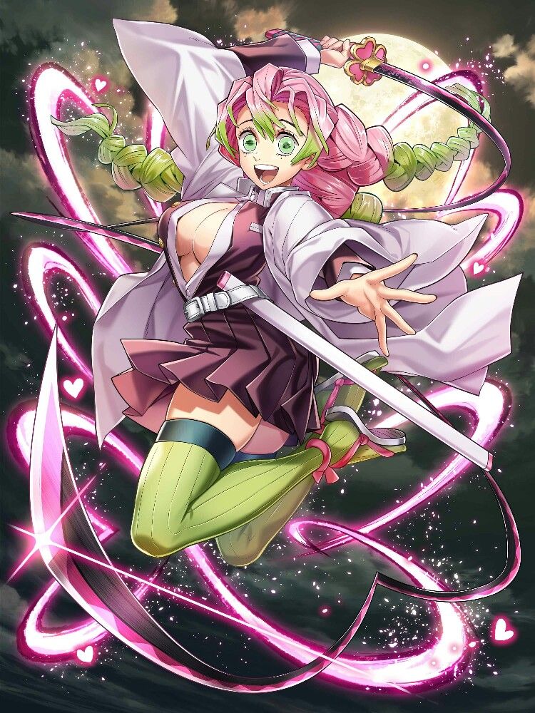 222+ Hình ảnh Mitsuri Kanroji cực xinh, ngọt ngào cho fan anime 12 Hình ảnh mitsuri tung tuyệt kỹ Luyến chi phong