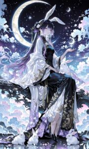 Hình ảnh nhân vật anime nữ 4K chất lượng cao