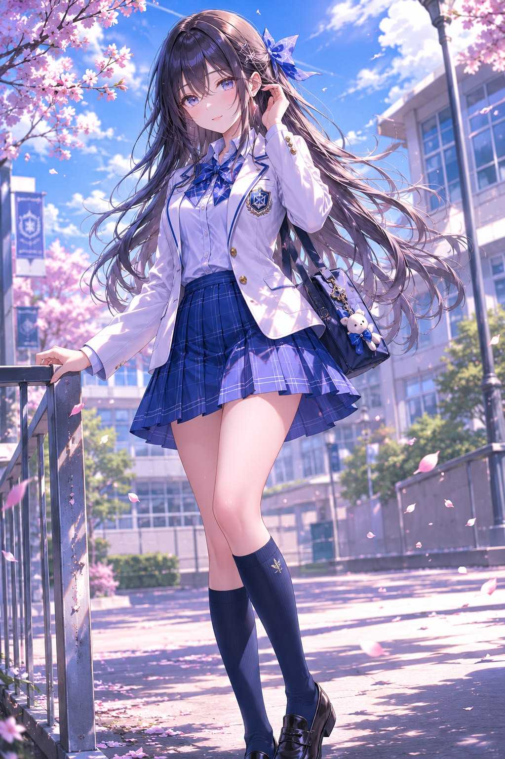 199+ Hình ảnh Anime nữ đẹp, dễ thương, đầy đủ phong cách 7 Hình ảnh nhân vật anime nữ cute học sinh