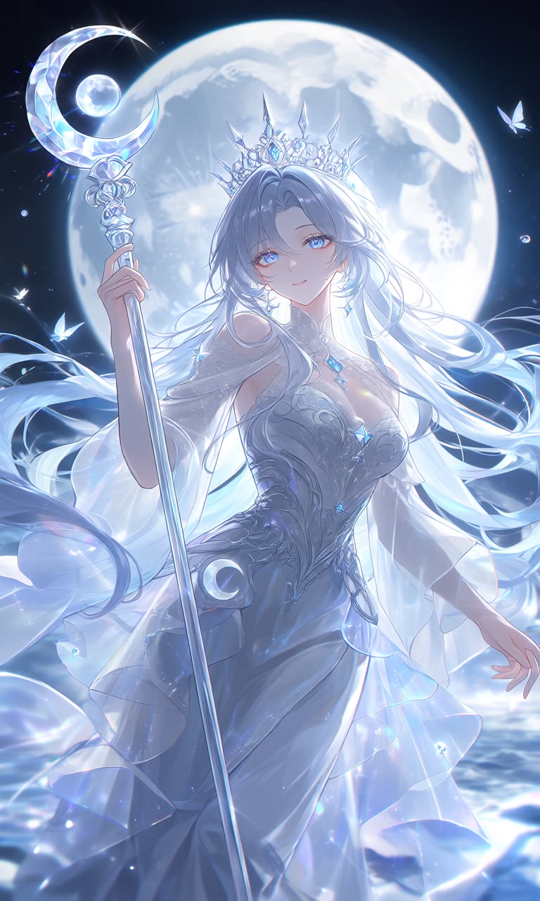 199+ Hình ảnh Anime nữ đẹp, dễ thương, đầy đủ phong cách 13 Hình ảnh nữ anime công chúa mặt trăng