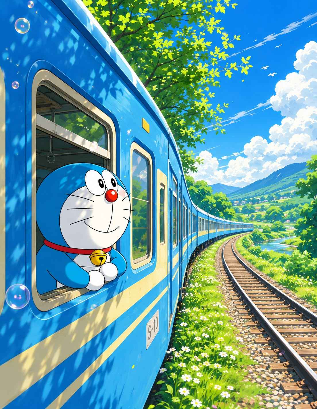 Hình Doremon cute đẹp nhất cho điện thoại