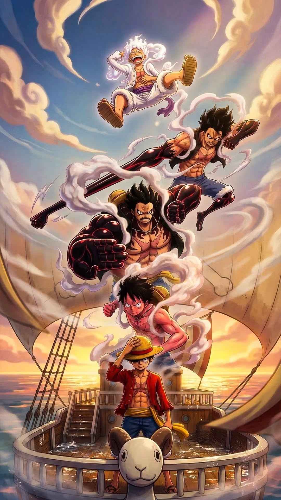 20+ Hình Luffy đẹp, hình nền Luffy Gear 5 cực ngầu cho điện thoại, PC 21 Hình Luffy cho điện thoại