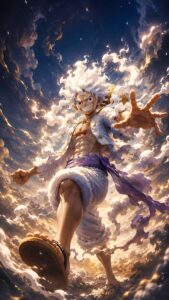 Hình Luffy gear 5 ngầu nhất