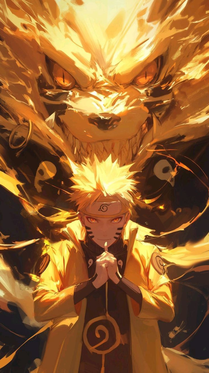 Hình Naruto cửu vĩ siêu ngầu