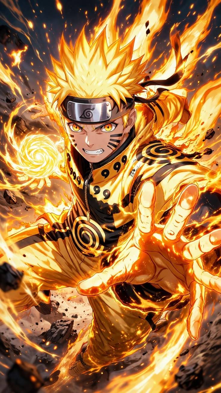 Hình Naruto mạnh mẽ siêu ngầu