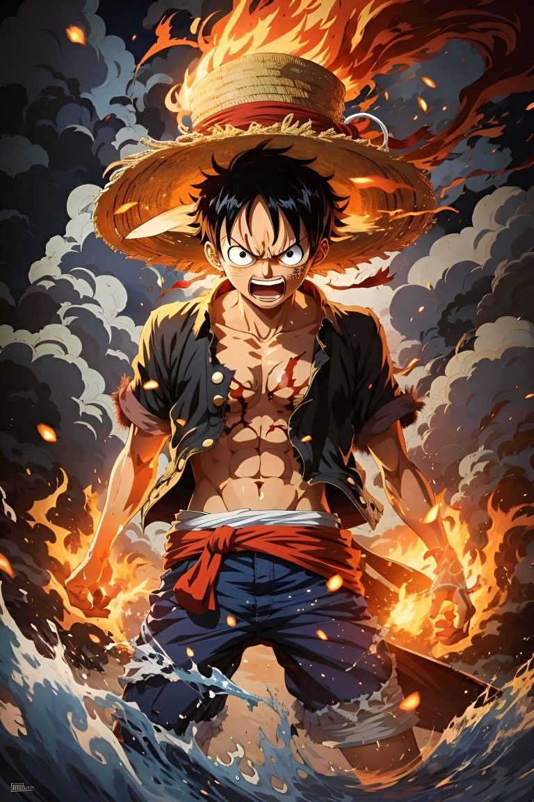 20+ Hình Luffy đẹp, hình nền Luffy Gear 5 cực ngầu cho điện thoại, PC 12 Hình nền Luffy độc đáo