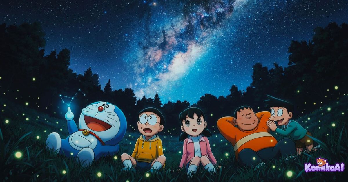 Hình nền máy tính Doremon 4k siêu nét