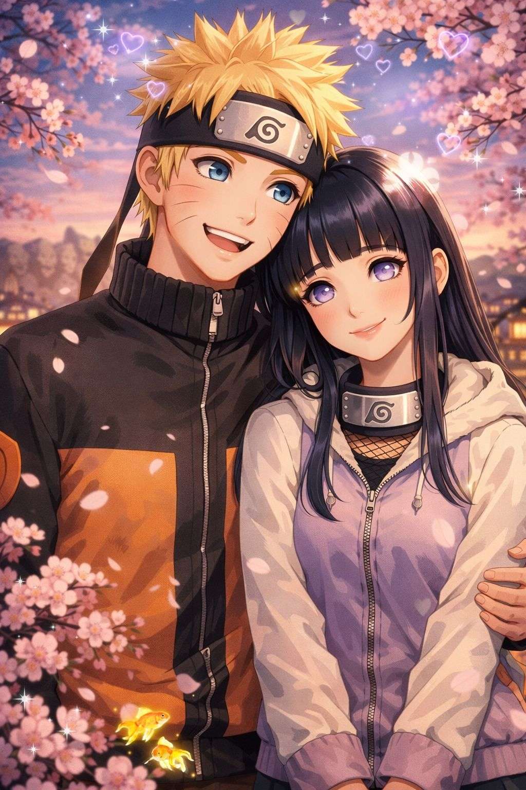 Hình nền Naruto và Hinata lãng mạn nhất