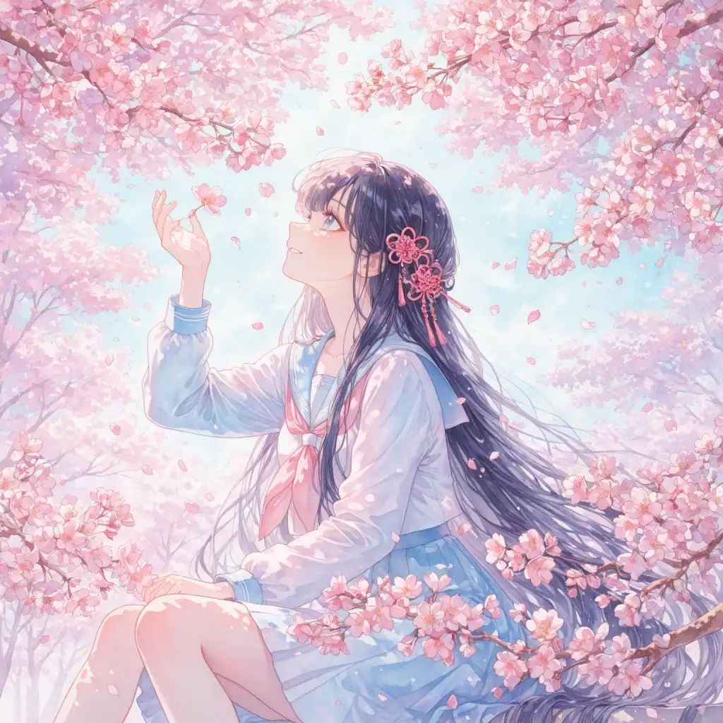 299+ Hình ảnh anime kimono đẹp, duyên dáng và sắc nét nhất 6 Kimono anime gam màu pastel dễ thương