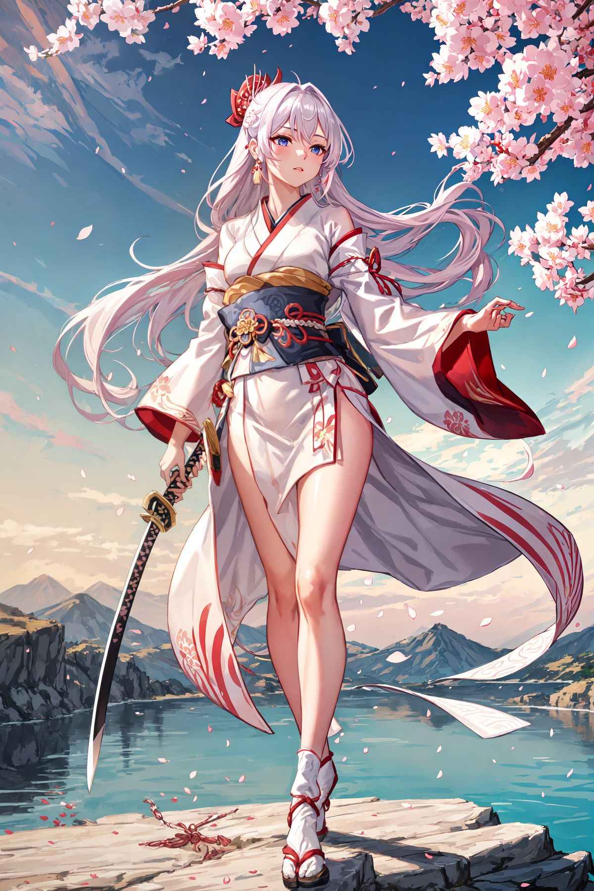 299+ Hình ảnh anime kimono đẹp, duyên dáng và sắc nét nhất 11 Kimono anime thiết kế xẻ tà độc đáo