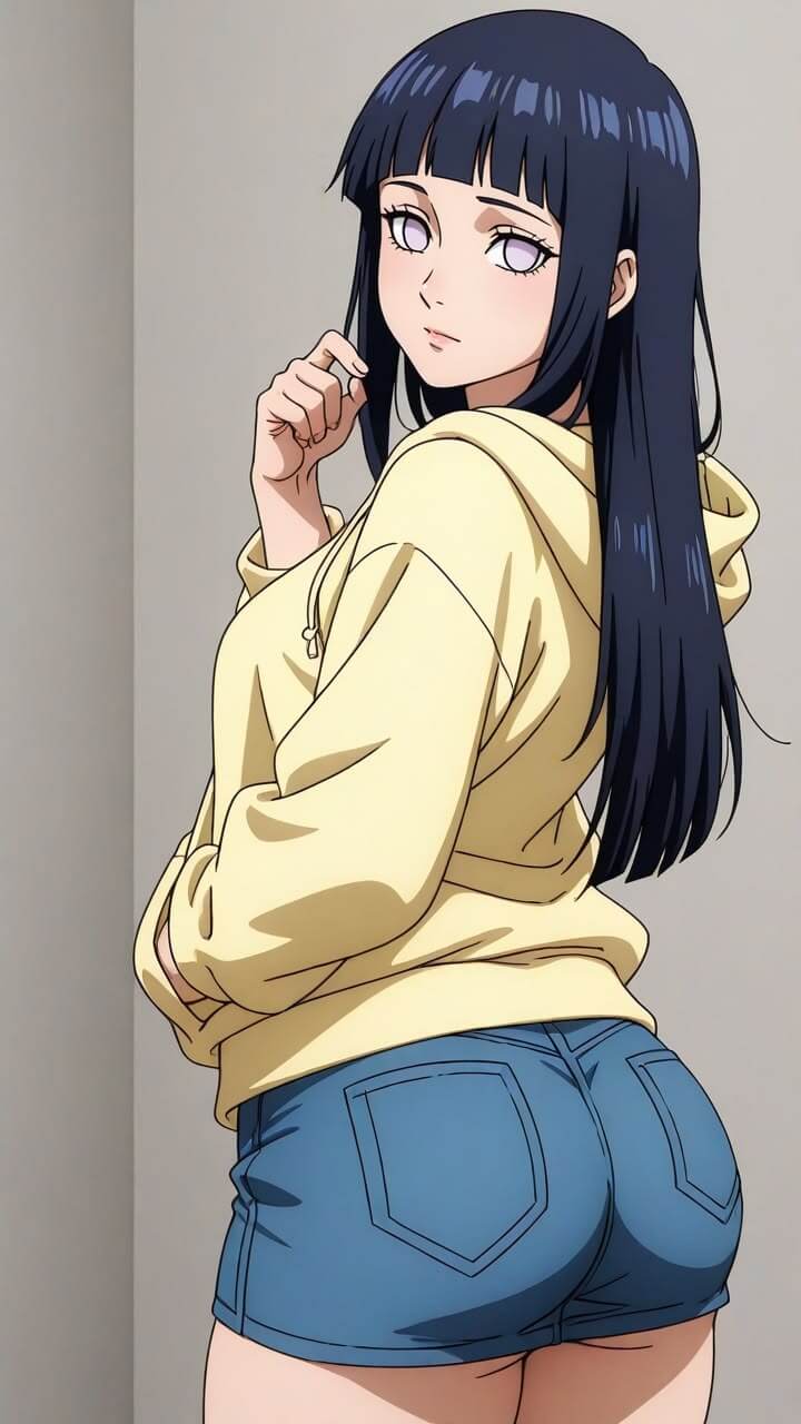 Ảnh Hinata nhẹ nhàng quyến rũ