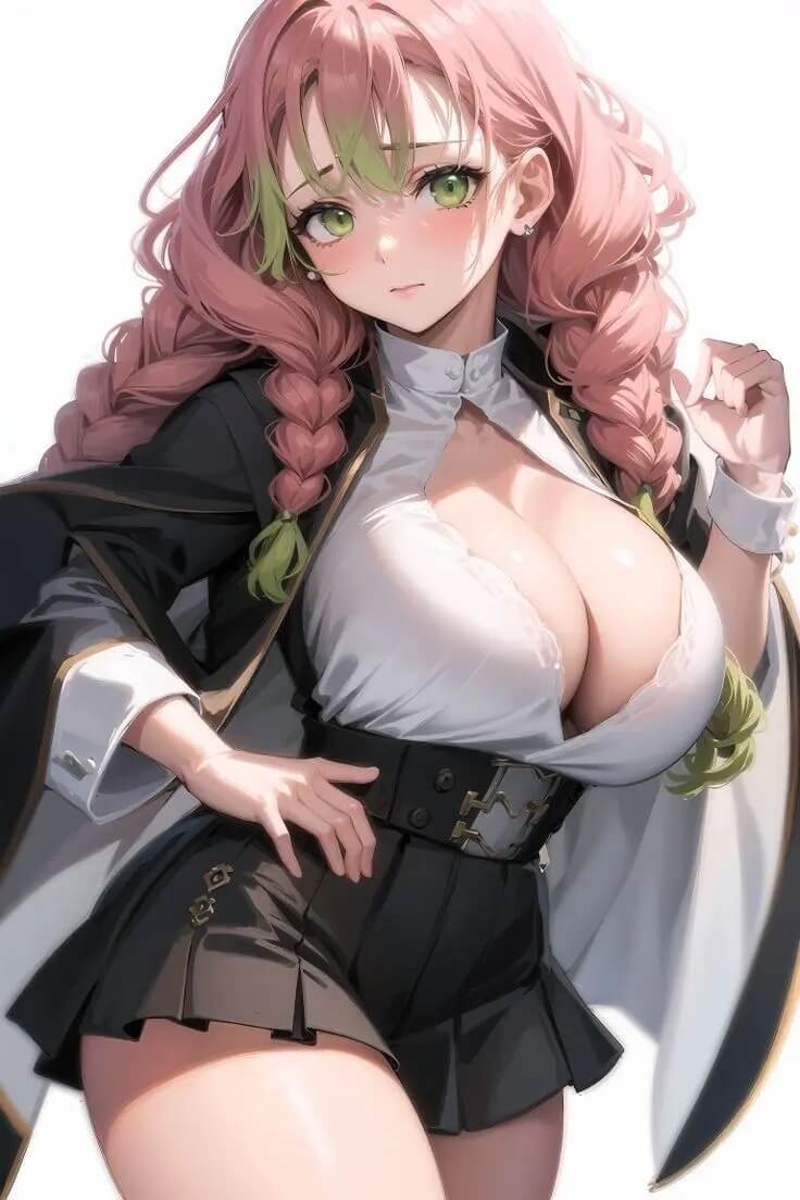 Ảnh Mitsuri sexy cá tính anime