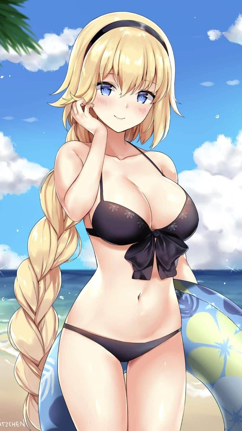299+ Hình gái anime mặc đồ bơi nóng bỏng, quyến rũ nhất 20 Gái anime mặc đồ bơi biểu cảm vui vẻ