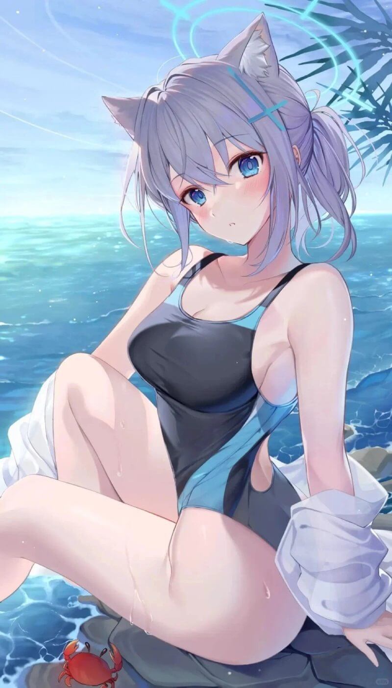 299+ Hình gái anime mặc đồ bơi nóng bỏng, quyến rũ nhất 19 Gái anime mặc đồ bơi cá tính